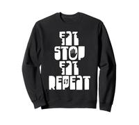 Eat - Stop - Eat - Repeat Sudadera