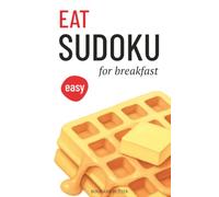 Eat Sudoku for Breakfast: Waffle Edition | Pretty Travel-Size Sudoku Book for Beginners | 100 Easy Puzzles with Solutions | Screen-Free Relaxation | 5x8 Inches | 135 Pages