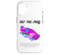 Eat The Frog - Stop Procrastinating - Eat Frog A Technique Carcasa para iPhone 16