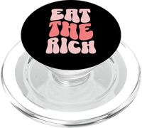 Eat The Rich Retro Wavy PopSockets PopGrip para MagSafe