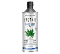 Eat Wholesome Aceite Orgánico de Cáñamo, 500ml - Rico en Omega 3