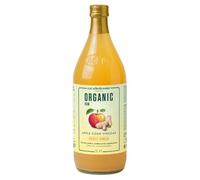 Eat Wholesome Vinagre De Sidra De Manzana, Jengibre Y Cúrcuma, 1L - Crudo, No Pasteurizado, No Filtrado, Con La Madre, Vegano, Botella De Vidrio