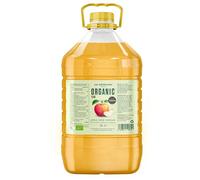 Eat Wholesome Vinagre De Sidra De Manzana Orgánico, 5L - Galardonado, Sin Filtrar, Naturalmente Fermentado, Con La Madre, 5% Acidez, Vegano, Embalaje CO2 Neutro