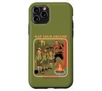 Eat Your Greens Bigfoot Sasquatch Retro Funny Adult Humor Carcasa para iPhone 11 Pro