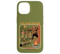 Eat Your Greens Bigfoot Sasquatch Retro Funny Adult Humor Carcasa para iPhone 14