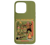 Eat Your Greens Bigfoot Sasquatch Retro Funny Adult Humor Carcasa para iPhone 15 Pro Max