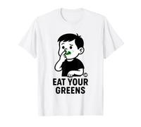 Eat Your Greens Funny Vegetable Camiseta