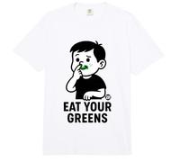 Eat Your Greens Funny Vegetable Comfort Colors Adult Heavyweight T-Shirt