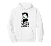 Eat Your Greens Funny Vegetable Sudadera con Capucha