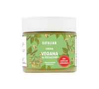 EATALIAN BY AMZ BETTER Crema de Pistacho vegana sin azúcares añadidos, crema vegana para untar, ideal para pan, perfecta con helado y para Dubai Chocolate, 200 g Made in Italy