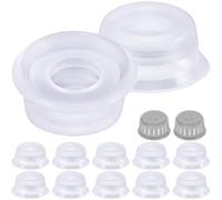 EATBALE 14 Piezas de Repuesto de la Válvula de Flotador Tapa Antibloqueo Olla a Presión para Instant Pot Duo 3, 5, 6, 8 Qt, Duo Plus, Ultra, LUX 3, 8 Qt Tapas de Silicona para Sellar el Flotador
