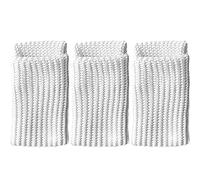 EATBALE 3 uds, Soldadura Tips y Trucos para TIG Dedo Soldadura Guante Escudo de Calor Fibra Resistencia a Altas temperaturas anticorte para TIG Soldador para MIG (XL, Blanco)