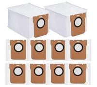 EATBALE Bolsa de polvo de repuesto para aspiradoras Dreame L10s Ultra, L10 Ultra, L20 Ultra para Xiaomi X20 Plus, X20 Max, X20 Pro, X10+ robot aspiradoras con 10 piezas de repuesto de gran capacidad