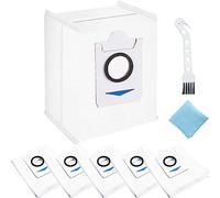 EATBALE Bolsas de aspiradora para Ecovacs Deebot T10 Plus para Ecovacs Deebot X1 Plus Robot Suction Station, bolsas de polvo de gran capacidad de 3,2 l, piezas de repuesto (6 unidades)