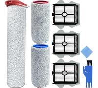EATBALE Cepillos de Rodillo Filtro Accesorios de Repuesto para Roborock Dyad Pro/Dyad Pro Combo Wet & Dry Vacuum Cleaner Set, 1 x Cepillo Principal Largo, 2 x Cepillos de Rodillo Cortos, 3 x Filtros