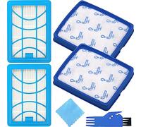 EATBALE FC9729 Filtros para Philips PowerPro Expert FC9729 FC9741 FC9742 FC9743 FC9744 FC9745 FC9746 Piezas de Repuesto para aspiradora, Accesorios 2 Juegos de filtros, reemplaza FC8003/01 FC6042/01