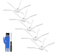 EATBALE Kit de Accesorios de Cepillo Lateral para Roborock Q7 Q7+ Q7 MAX Q7 MAX+ E5 S5 MAX S6 S6 Pure S7 S7+ S7 Pro Ultra S8 S8+ S8 Pro Ultra Robot Aspirador Silicona Suave Borde Cepillo Repuestos