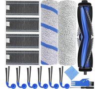 EATBALE - Kit de accesorios para Ecovacs Deebot X11 OmniCyclone / X11 Pro Omni aspiradoras Robots 1 cepillo principal 6 cepillos laterales 2 toallitas para rodillo, 4 filtros de cerdas piezas de