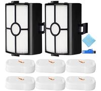 EATBALE Kit de Filtro aspiradora Vertical para Shark HZ500UKT HZ500UK con Cable, 2 filtros HEPA, 6 filtros de Espuma y Fieltro de Repuesto para Accesorios de aspiradora para Shark