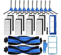 EATBALE Kit de Piezas de Repuesto para Eufy RoboVac 11S 12 15C 30 30C 35C Robot Aspirador Piezas de Repuesto 19 Pack (cepillos Laterales, filtros, Protector de Cepillo de Rodillo, Cepillo Principal)