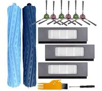 EATBALE Kit de Repuesto para aspiradora Ecovacs Deebot Ozmo T9 AIVI T9 AIVI + T9 Pro T9 MAX, Incluye 2 cepillos Principales, 3 filtros, 6 cepillos Laterales, 2 Herramientas