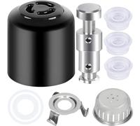EATBALE Manija de liberación de vapor Válvula de flotador Tapa y soporte antibloqueo para Instant Pot Ultra 3/6 / 8 qt, Duo/Duo Plus 3/5 / 6 cuartos, Duo Nova, Duo Gourmet 6 qt, Viva 6 qt