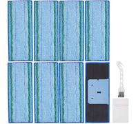 EATBALE Paquete de 8 accesorios de almohadilla de fregona para iRobot Braava Jet m6 Series Ultimate Robot Mop Lavable y reutilizable Robot de microfibra Paños de fregado húmedos Piezas de repuesto