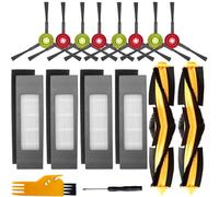 EATBALE Piezas de Repuesto para Ecovacs Deebot T8, T5, OZMO, T8 AIVI, 920, 950, N8 Kit de Accesorios para aspiradoras Robot Serie Pro, Que Incluye cepillos Principales, filtros, cepillos Laterales