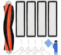 EATBALE Reemplazo de Piezas de Cepillo de Rodillo Principal para Mijia 1C/STYTJ01ZHM MOP, para Mijia 1T / STYTJ03ZHM y para Dreame F9/SKV4093GL/SKV4073CN Aspiradora Robótica Kit de Accesorios