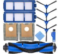 EATBALE Repuestos G40+ para Eufy Robovac Clean G40 / G40+ G40 Hybrid / G40 Hybrid+ Robot Aspirador 1 Cepillo Principal 4 Cepillos Laterales 2 Bolsas de Polvo 2 Filtros Hepa Kit de Accesorios