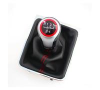 EATHVEYWE Palanca Cambios Accesorio Duradero Perilla Cambio Marchas integrada modificada Manual 5/6 velocidades Funda Antipolvo para VW para Passat B6 2005-2011 Pomos Palanca Cambios(5 Speed-1 Set)