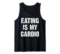 Eating Is My Cardio Camiseta sin Mangas