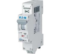 EATON 109130 PLGC4-C16/1N - DISYONCTOR MODULAR PH/N - Blanco - MANETA GRISE - 1P+N/16 A - CURVA C - Conexión directa sin tornillos