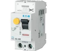 EATON 109272 PFGM-40/2/003 - INTERRUPTOR DIFERENCIAL - Blanco - MANETA NEGRO - 2 polos/40 A / 30 MA - Tipo AC - Conexión directa sin tornillos