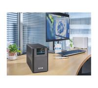 Eaton SAI 5E Gen2 700 USB DIN Sistema de Alimentación Ininterrumpida, Line Interactive, 5E700UD, 700VA (2 Tomas DIN, Silencioso, Software de Apagado)