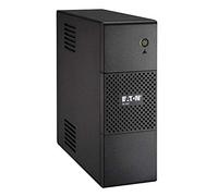 Eaton SAI 5S 700I - Sistema de Alimentación Ininterrumpida (SAI) - 5S700I - 700VA (6 salidas schuko, regulación de voltaje (AVR), protección de Ethernet/Internet/líneas telefónicas), Negro