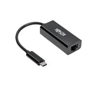 Eaton Adaptador USB-C a Gigabit Ethernet, USB tipo C a Gbe, compatible con Thunderbolt 3, 10/100/1000 Mb/s, plug-and-play sin necesidad de controladores (U436-06N-GB)