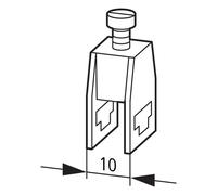 Eaton AK16 Abrazadera de Corriente Principal Max 16mm Cuadrado CU 10X3mm - 079336 [50 Piezas]