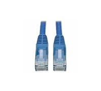 Eaton Cat6 Gigabit Snagless Molded UTP Patch Ethernet cable, RJ-45 Macho a Macho cable, Azul, 7 pies / 2.1 metros (N201-007-BL)