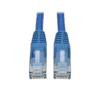 Eaton Cat6 Gigabit Snagless Molded UTP Patch Ethernet Cable, RJ45 Male-to-Male Cable, Blue, 3 Feet / 0.9 Meters (N201-003-BL)