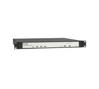 Eaton Conmutador KVM sobre IP de 16 puertos, Cat5/Cat5e, conexión de medios virtuales, 2 remotos/1 usuario local, software libre, KVM VGA o HDMI, montaje en rack 1U, cumple con la TAA (B064-016-02-IPH