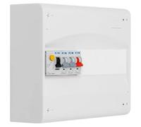 EATON - Cuadro 1 fila preequipado 1 inter. diff. 63A tipo A + 3 disyuntores