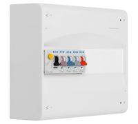 EATON - Cuadro 1 fila preequipado 1 inter. diff. 63A tipo A + 4 disyuntores