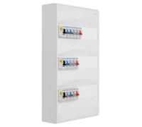 EATON - Cuadro 3 filas preequipado 2 inter. diff. 63A + 1 inter. diff. 40 A + 13 disyuntores