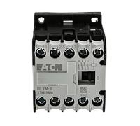 Eaton DILEM-10(24V50/60HZ) Mini-Contactor de Potencia, 3 Polos con 1 No, 4 Kw / 400 V / Ac3, 24 V, 50/60 Hz