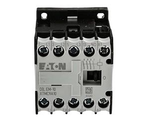 Eaton DILEM-10(24V50/60HZ) Mini-Contactor de Potencia, 3 Polos con 1 No, 4 Kw / 400 V / Ac3, 24 V, 50/60 Hz