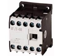 Eaton DILEM-10-G(24VDC) Mini-Contactor de Potencia, 3 Polos con 1 NO, 4 kW / 400 V / AC3, 24 V DC