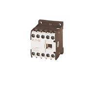 Eaton DILEM-10-G(24VDC) Mini-Contactor de Potencia, 3 Polos con 1 NO, 4 kW / 400 V / AC3, 24 V DC