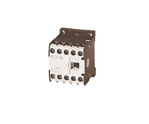 Eaton DILEM-10-G(24VDC) Mini-Contactor de Potencia, 3 Polos con 1 NO, 4 kW / 400 V / AC3, 24 V DC
