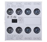 EATON DILM32-XHI22 Bloque de Contactos Auxiliares, Bornes Roscados, 4 Polos, 2N 2NC, Caja de 5